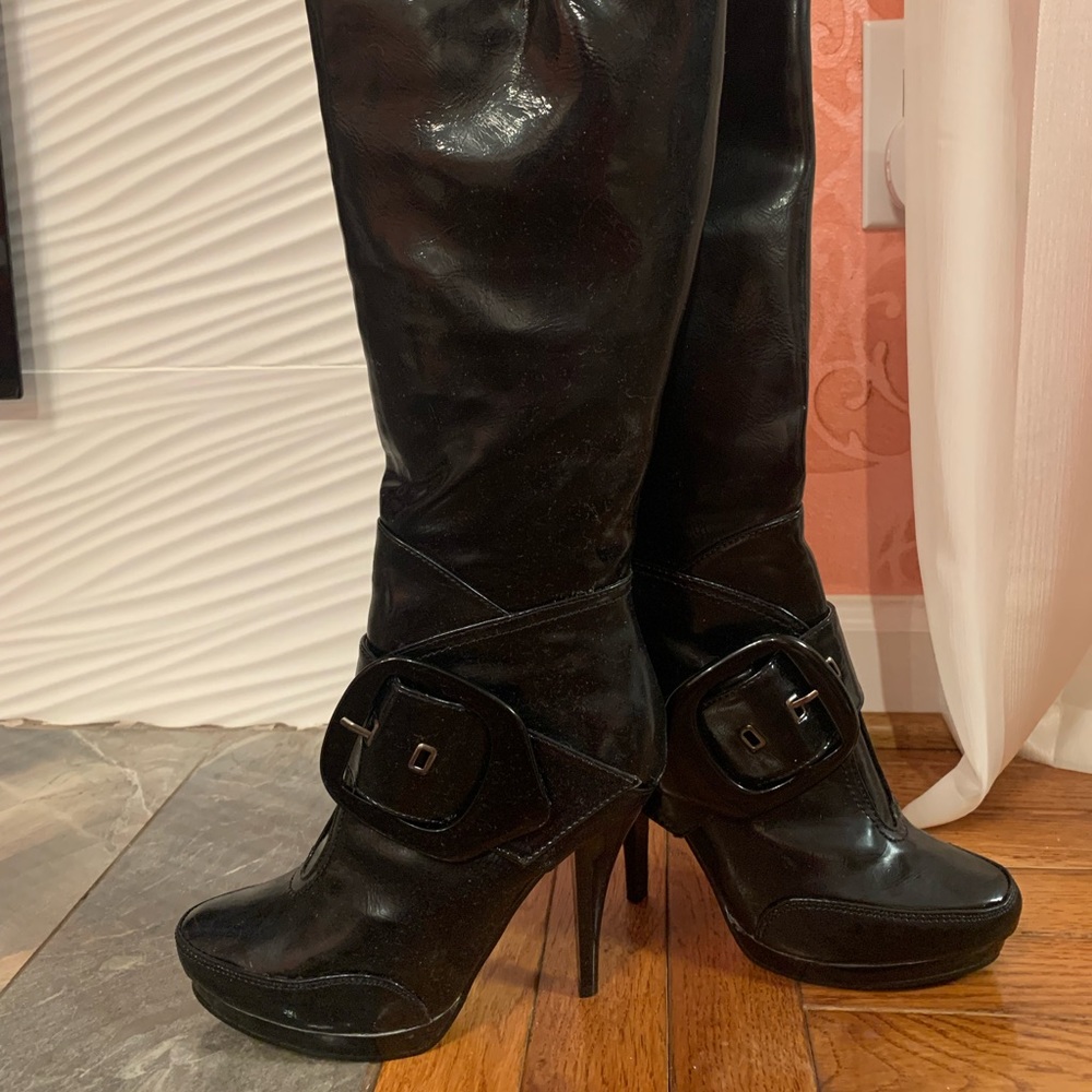 Stylish high heel boots